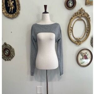 NWT Reformation Recycled Cashmere Bolero Shrug Size M